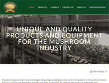 Tablet Screenshot of mushroomsupplyinc.com